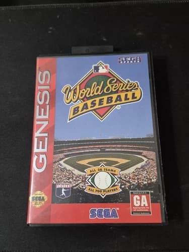 World Series Baseball (Sega Genesis) CIB COMPLETE
