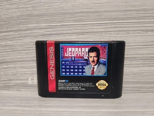 Jeopardy Deluxe Edition (Sega Genesis, 1993)