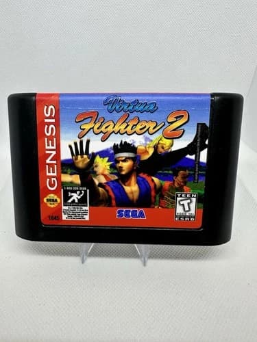 Virtua Fighter 2 Video Game (Sega Genesis, 1997) Cartridge Only Tested Retro