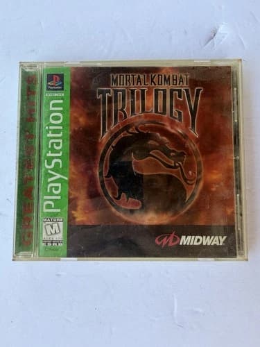 Mortal Kombat Trilogy: Greatest Hits for PS1 Playstation
