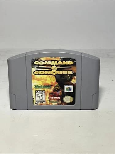 Command and Conquer (Nintendo 64 N64, 1999) Authentic Read
