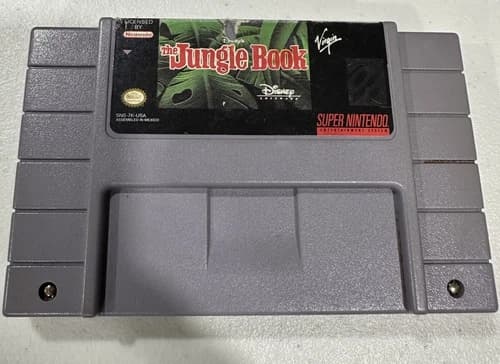 Disney's The Jungle Book (Super Nintendo SNES) Authentic & Tested