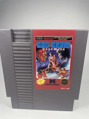 Tag Team Wrestling (Nintendo Entertainment System, 1986) Five-Screw Cart Only