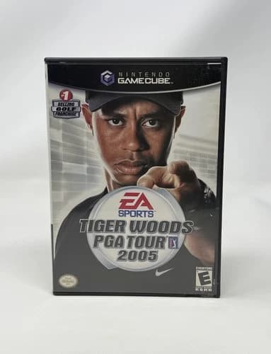 Tiger Woods PGA Tour 2005 Nintendo GameCube Complete CIB Tested Immaculate Discs