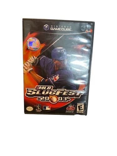 MLB SlugFest 2003 (Nintendo GameCube) Complete - Tested - Authentic