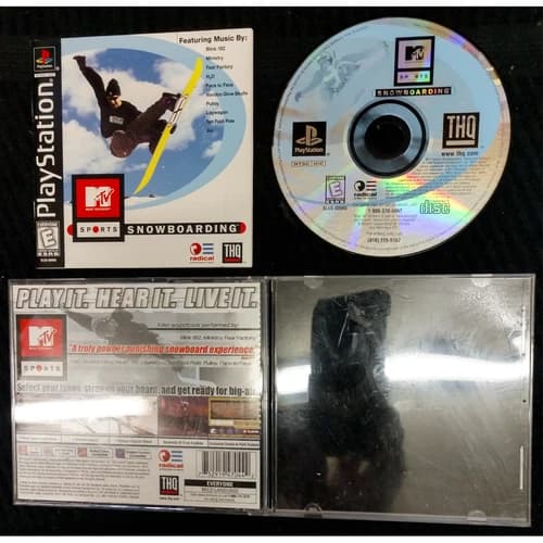 MTV Sports: Snowboarding (PS1, PSX) Playstation 1 CIB complete