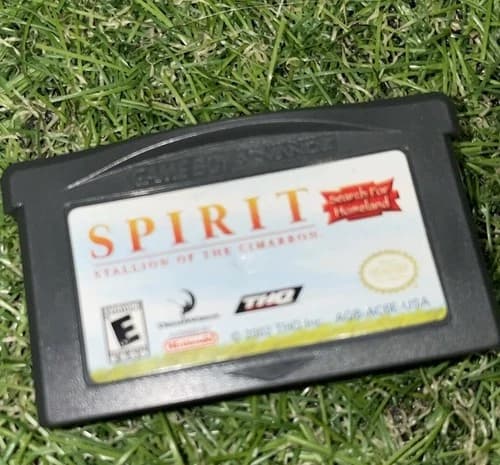 Spirit Stallion of the Cimarron Search for Homeland GameBoy Advance Game