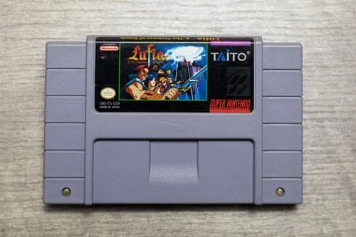 Lufia and The Fortress of Doom (TAITO, Super Nintendo SNES) Tested Authentic