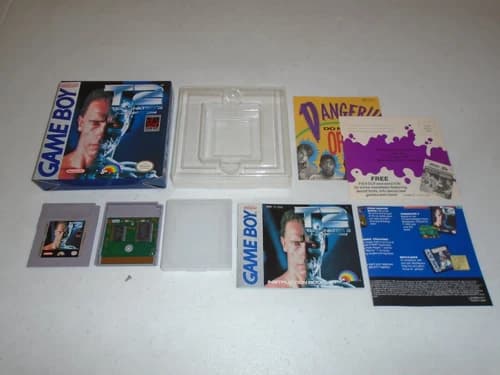 T2 Terminator 2 Judgment Day by LJN ☆☆ Complete CIB Nintendo GameBoy game