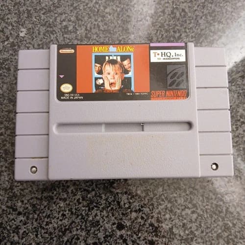 Home Alone (Super Nintendo, 1991) SNES, Cartridge Only Authentic
