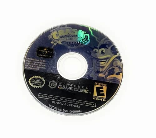 Crash Bandicoot: The Wrath of Cortex - Nintendo Gamecube - Disc Only
