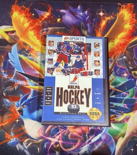 NHLPA Hockey '93 (Sega Genesis, 1992) CIB - Tested/Working - Free Shipping!