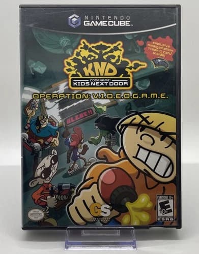 Codename: Kids Next Door Operation: V.I.D.E.O.G.A.M.E (Nintendo GameCube) CIB+