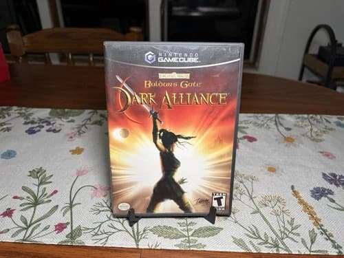 Baldur's Gate: Dark Alliance (Nintendo GameCube, 2002) Complete In Box CIB Works