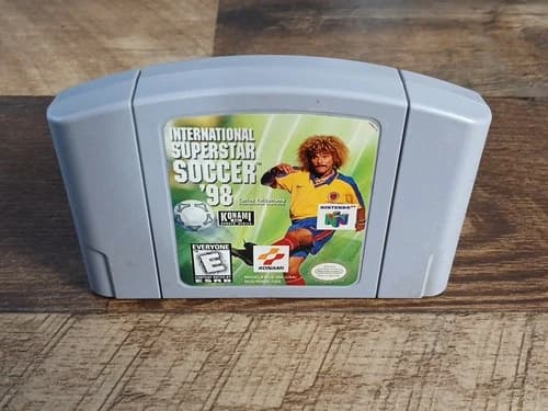 International Superstar Soccer '98 (Nintendo 64 N64) Game Only - Tested