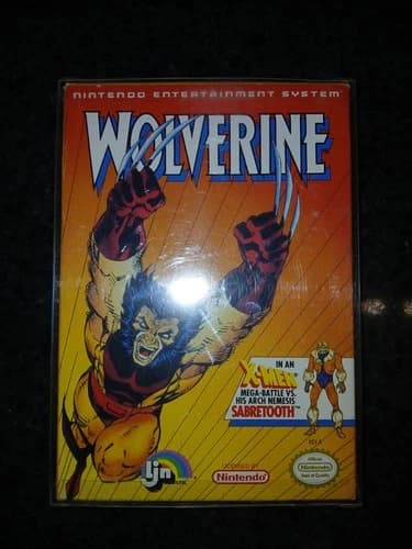 Wolverine Nintendo NES Complete CIB w/ minty 🔥 looking box