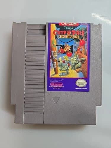Chip N Dale - Rescue Rangers (NES 1990) Cartridge Only - Authentic - Tested