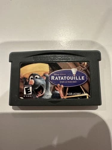 Ratatouille Game Boy Advance Nintendo GBA Disney Pixar Tested Chef