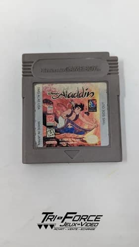 Disney's Aladdin Nintendo Game boy GB Authentic Cart Free shipping