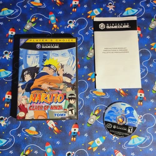 Naruto: Clash of Ninja (Nintendo GameCube, 2006) CIB Complete In Box with Manual