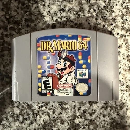 Nintendo Dr. Mario 64 Complete Edition Puzzle Game Nintendo 64 NTSC-U/C 2001