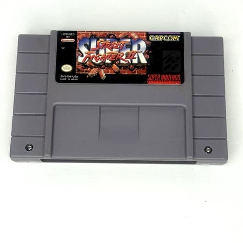 Super Street Fighter II 2 Super Nintendo SNES TESTED