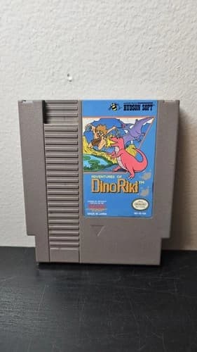 ADVENTURES OF DINO RIKI GAME ORIGINAL Nintendo System CLASSIC RARE 1985 NES