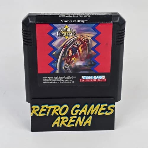 Summer Challenge (Sega Genesis) Cartridge