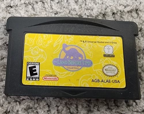 Nintendo Game Boy Advance The Land Before Time Tested & Working 2002