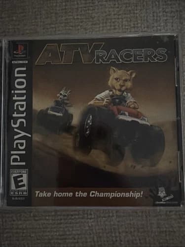 ATV Racers Sony PlayStation 1 Racing Game Complete with Box and Instructions