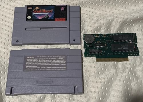 Soul Blazer - Super Nintendo SNES - MINTY - Authentic & Tested - *FREE S/H*