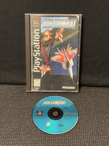 Air Combat (Sony PlayStation 1 PS1) Long Box Complete CIB