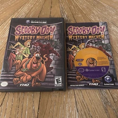 Scooby-Doo Mystery Mayhem (Nintendo GameCube, 2004) Complete With Manual CIB