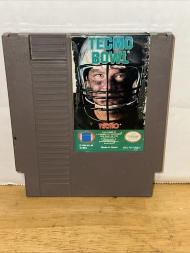 Tecmo Bowl (Nintendo Entertainment System, 1989) - Tested! Authentic
