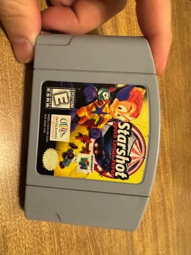 Starshot: Space Circus Fever (Nintendo 64) N64 authentic video game cart only