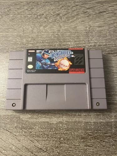 Ken Griffey Jr.'s Winning Run (Super Nintendo, 1996) SNES Cart Only TESTED