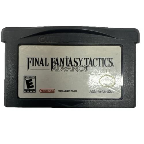 Final Fantasy Tactics Advance Authentic Nintendo Game Boy Advance GBA *Saves*