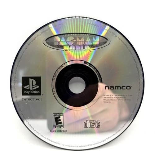PS1 Pac-Man World (Sony PlayStation 1) Disc Only- Tested & Working