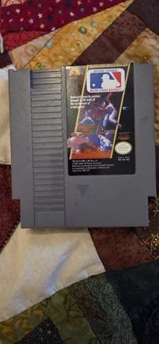Major League Baseball NES! Cleaned, Tested, Working!