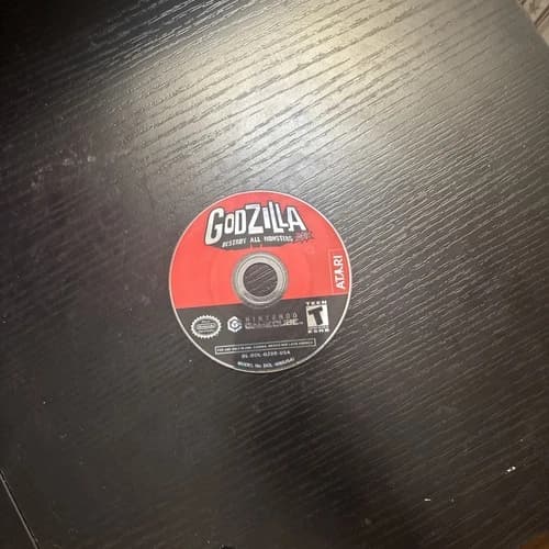 Godzilla Destroy All Monsters Melee (Nintendo Gamecube) DISC ONLY Loose Tested