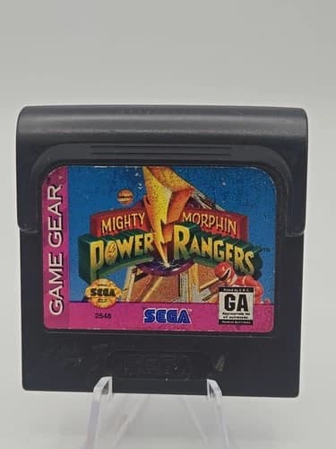 Mighty Morphin Power Rangers (Sega Game Gear, 1994) *TESTED*
