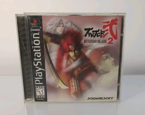 Bushido Blade 2 (Sony PlayStation 1, PS1, 1998) Black label CIB Complete