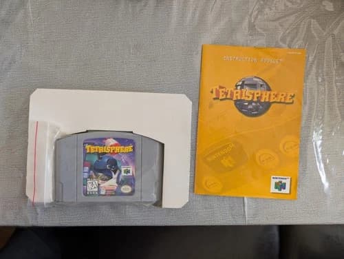 Tetrisphere N64 Nintendo 64 CIB
