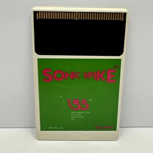 Sonic Spike TurboGrafx-16 Game 1990 Cartridge Only Tested