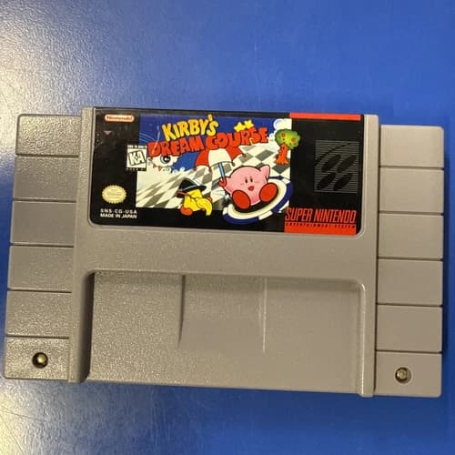 Kirby's Dream Course Super Nintendo SNES Tested