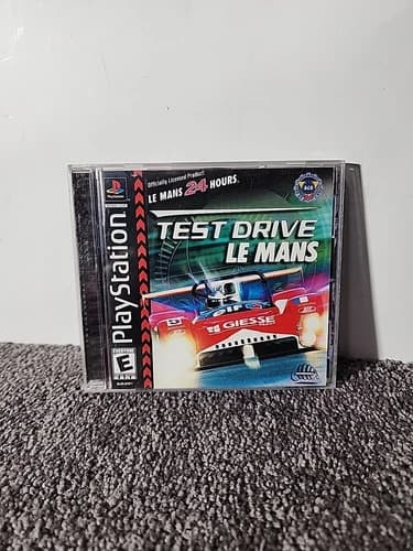 Test Drive Le Mans Black Label Sony Playstation 1 PS1 Tested