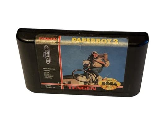 Paperboy 2 Sega Genesis Video Game Tengen Multiplayer
