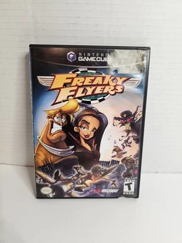 Freaky Flyers (Nintendo GameCube, 2003) CIB 2 Disc