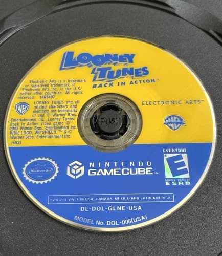 Looney Tunes: Back in Action (Nintendo GameCube, 2003) DISC ONLY *TESTED*