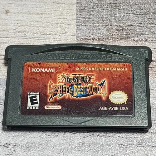 Yu-Gi-Oh Reshef of Destruction (Nintendo Game Boy Advance,2004) Authentic Tested